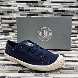Palladium Flex Lace Navy Marshmallow Women's Shoes Size 6
